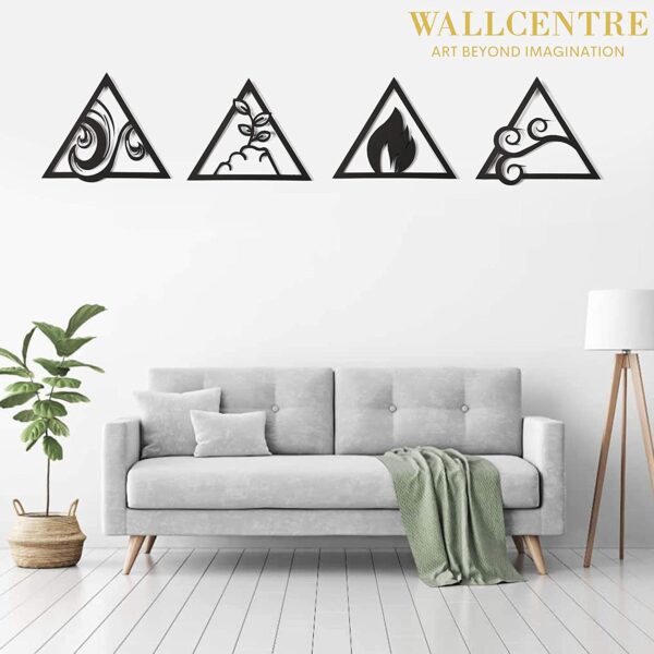 Wallcentre's 4 Element Traingle Shape