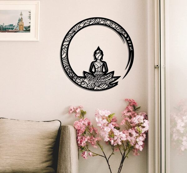 Wallcentre's Designer Buddha Metal Wall Art